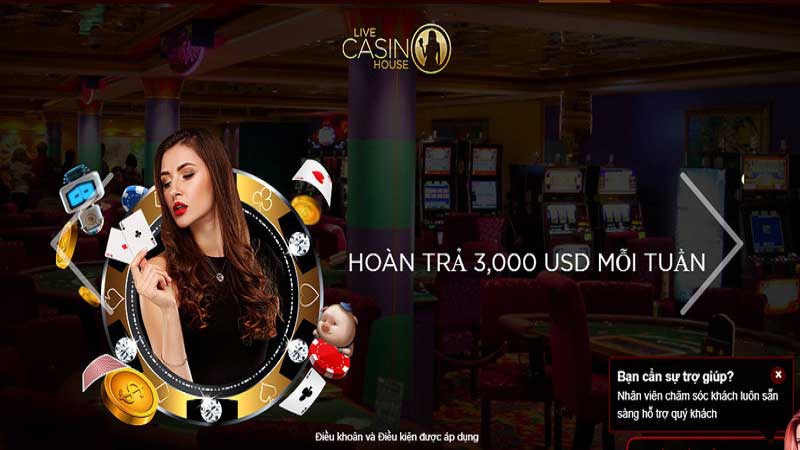 Live Casino House - Sòng bài cá cược uy tín gây ấn tượng mạnh mẽ từ lần chơi đầu tiên - 789 Club